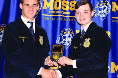 Moss FFA Holds Annual Banquet and Awards