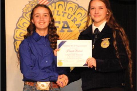 Calvin FFA Hosts Annual Banquet and Awards