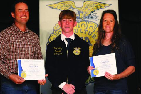 Calvin FFA Hosts Annual Banquet and Awards