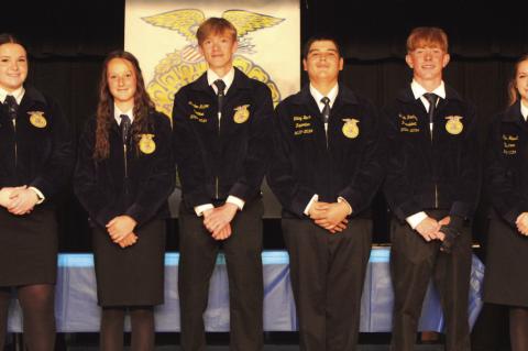 Calvin FFA Hosts Annual Banquet and Awards