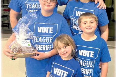 Teague announces for County Sheriff