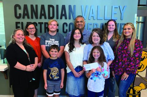 Canadian Valley Electric Cooperative Awards Sharing Success Grants