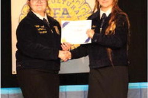 Calvin FFA Hosts Annual Banquet and Awards